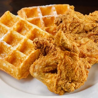 2 Piece Fried Chicken & Waffles
