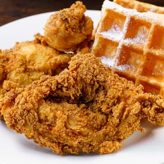 3 Piece Fried Chicken & Waffles